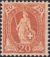 94Aa (Benziger Platte) Luxusstück mit Befund - selten.
