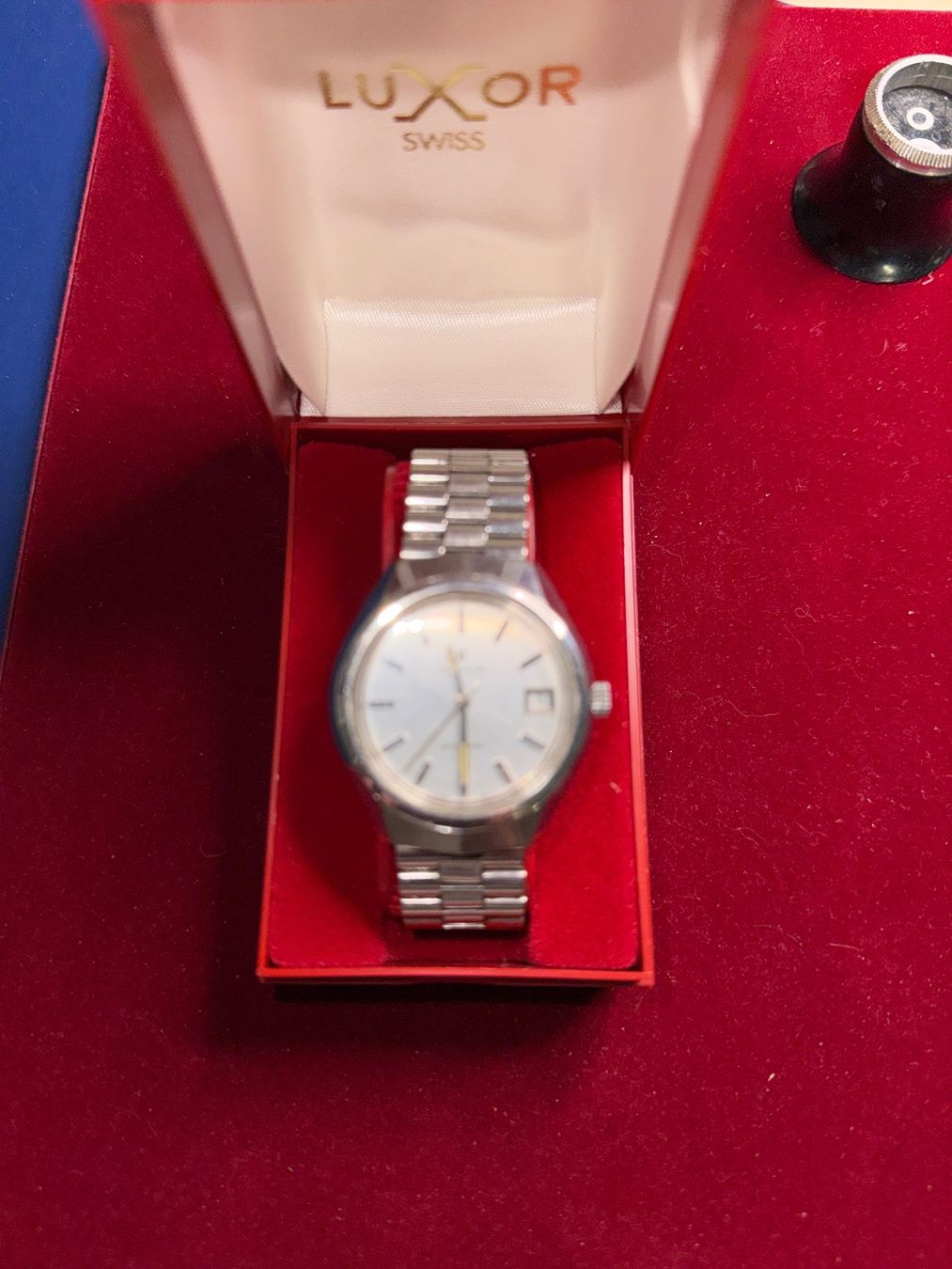 Edox Orologi: Edox Vintage Automatic 37 mm – Usato da Pfeffingen venduto da Allhandelklgwatches 1