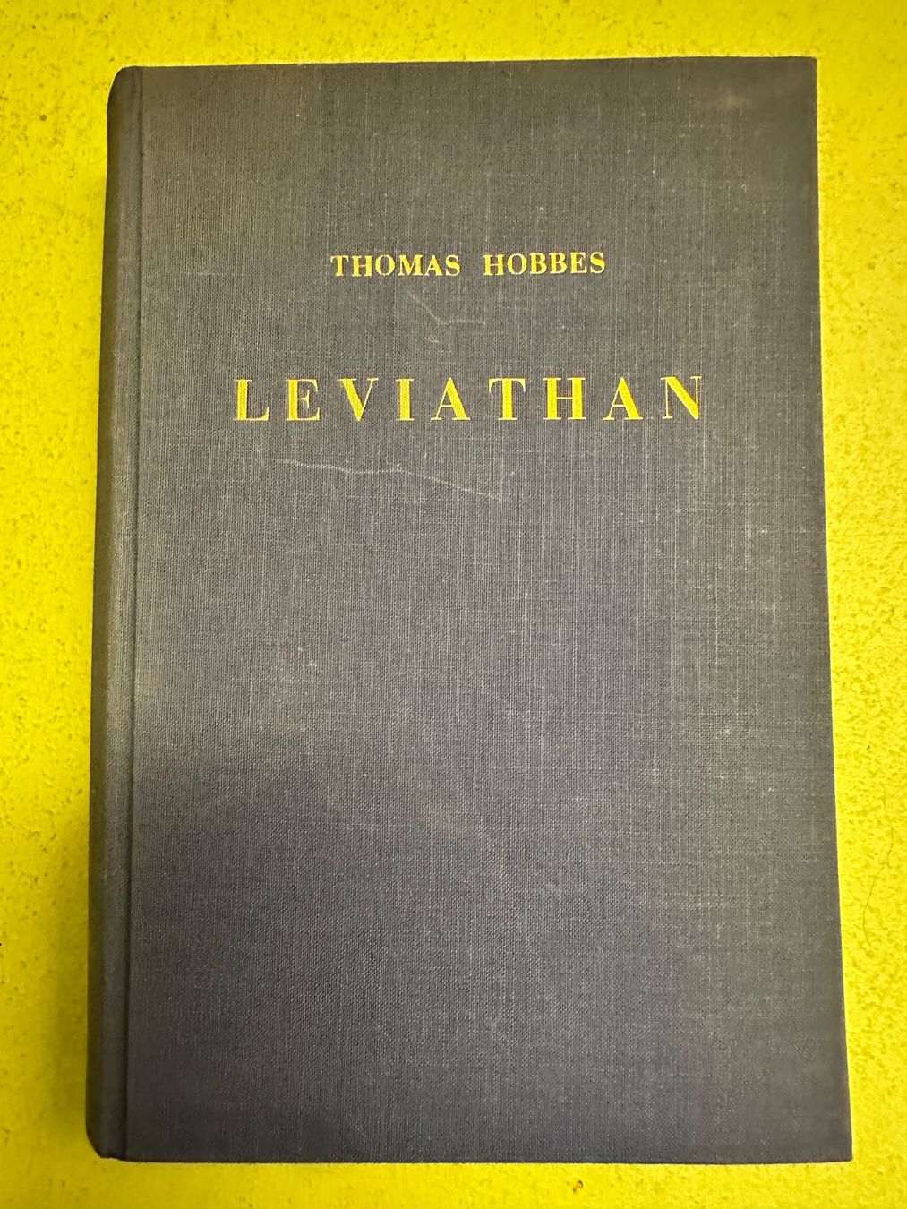 Livres: Thomas Hobbes: Leviathan. – D'occasion à Zürich par allp