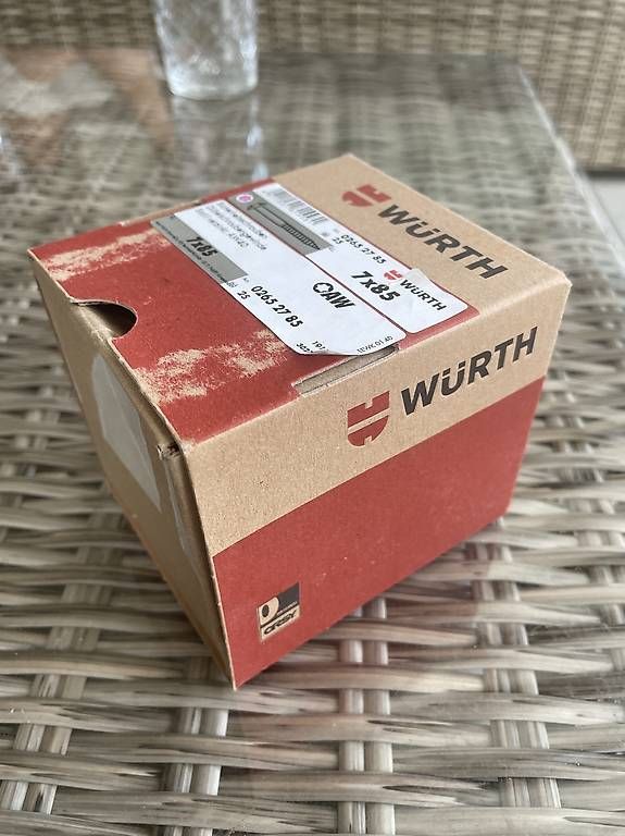 Alle Werkzeuge: Würth Sicherheitsschraube 7x85 – Gebraucht aus Blauen von Cudder 2
