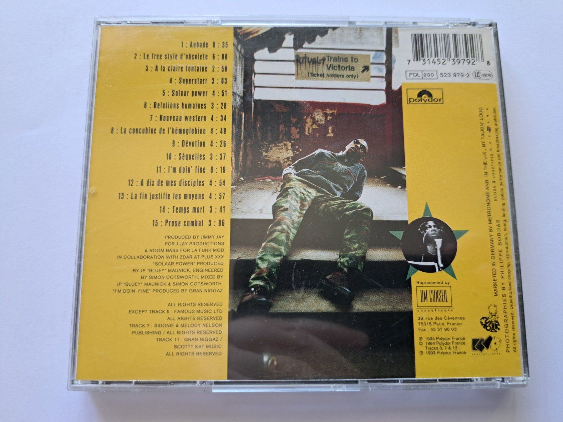 CDs: CD McSolaar - Prose Combat  – Gebraucht aus Pully von bro_n52j 1