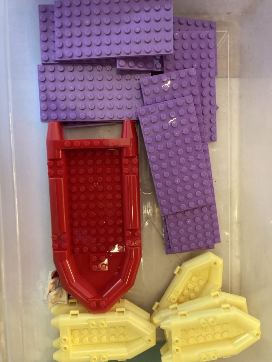Lego Kit di costruzioni: Legos en vrac plaques et bateaux – Usato da Bursinel venduto da SeveralLives 2