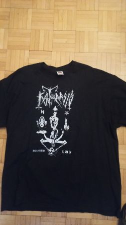 Katharsis-S lux 2006 Vintage T-shirt in XL * Black Metal *