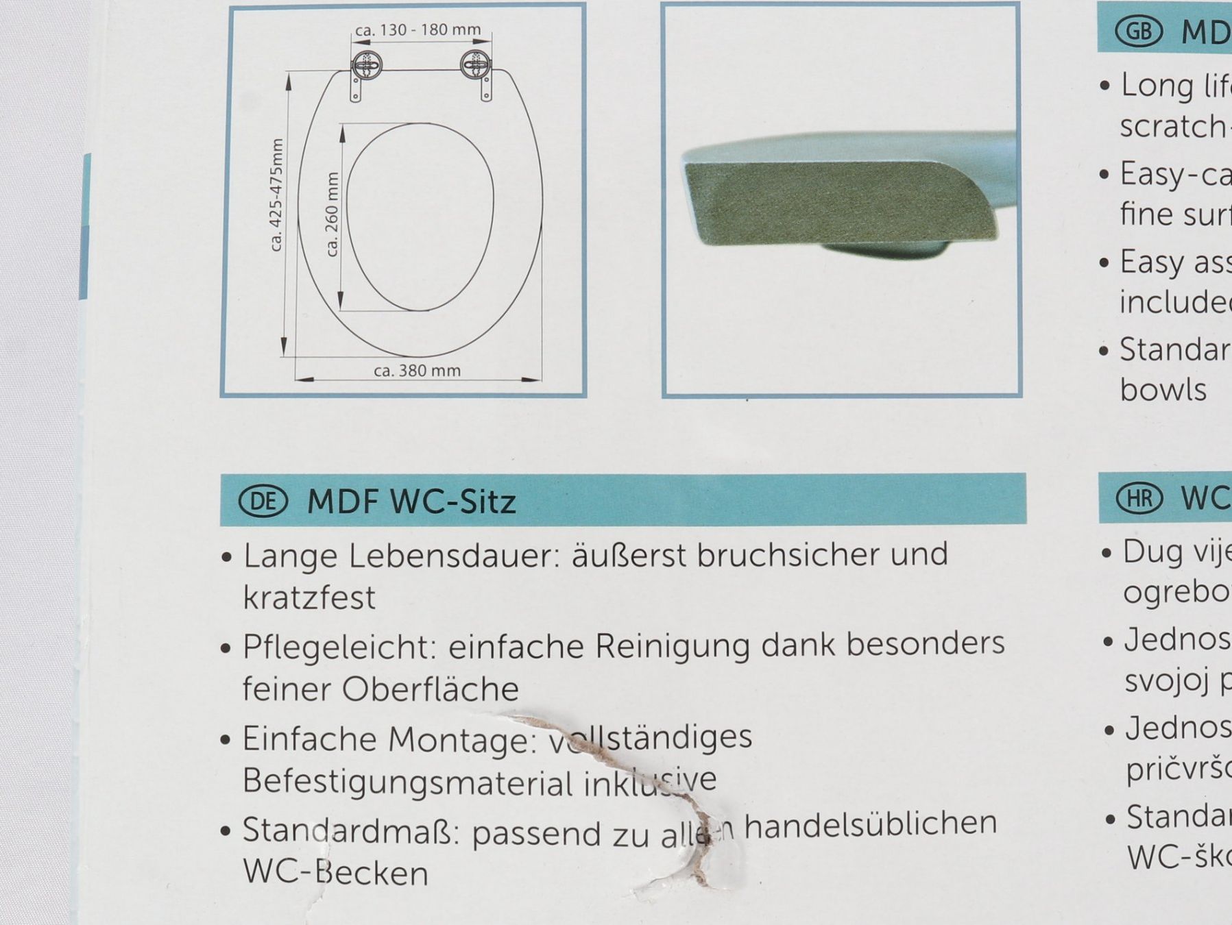 WC: SCHUETTE  WC-Sitz Absenkbar – Nuovo e nell'imballaggio originale da Steinen venduto da Restwert_Steinen 8
