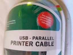 USB Parallel Printer Cable DIGITUS EPP ECP Sammeln NEU