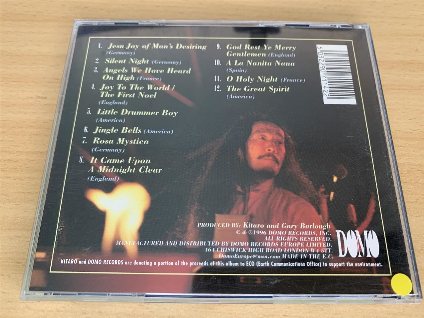 CD: Kitaro – Peace On Earth – Usato da Rikon im Tösstal venduto da Alpenmutz 1