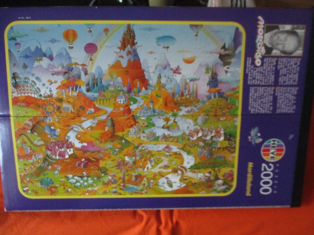 Heye Puzzle 2000 teile, Mordillo Mordilloland (Gebraucht) in Birsfelden ...