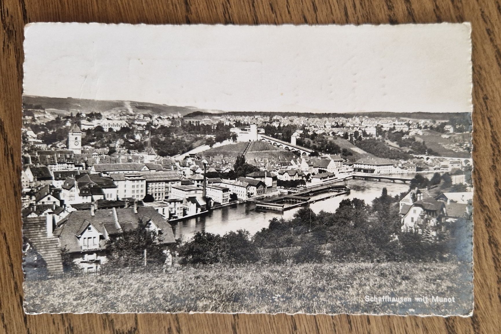Cartoline postali: Schaffhausen 1944 – Usato da Ebikon venduto da Donar50
