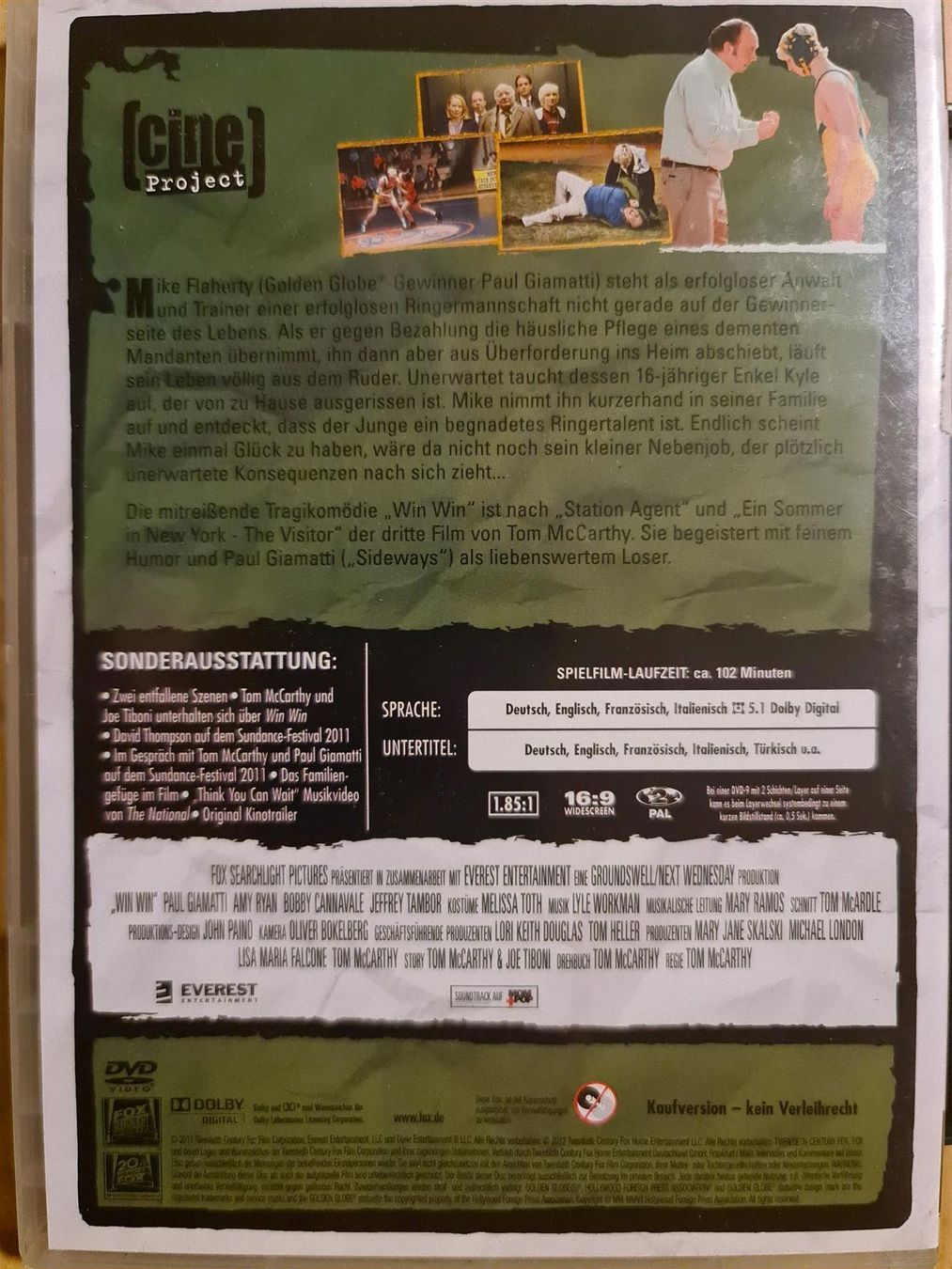 Tous les DVDs: Win win DVD – D'occasion à Dintikon par Vexi 1