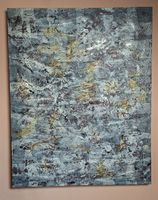 Gemälde " Eiszeit der Gefühle" handmade 80×100×4