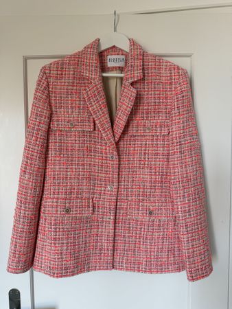 Claudie Pierlot Blazer Gr.40 Bouclée Pink