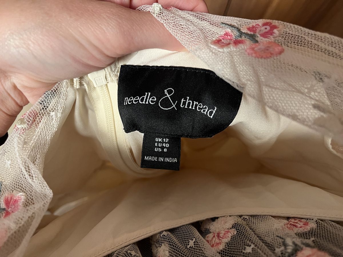 Robes: Needle & Thread Kleid Tüll creme beige Gr. 40 – D'occasion à Rotkreuz par zisii 3