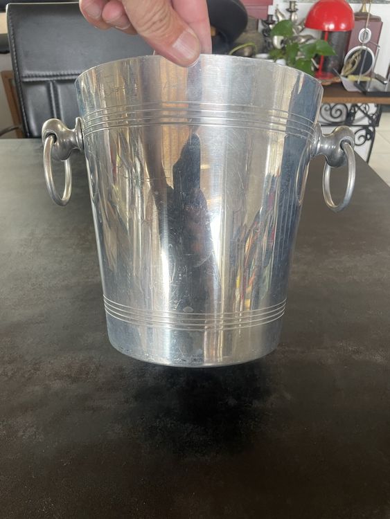 ANCIEN SEAU CHAMPAGNE Laurent Perrier Brut anse - Métal Chromé EUR 22