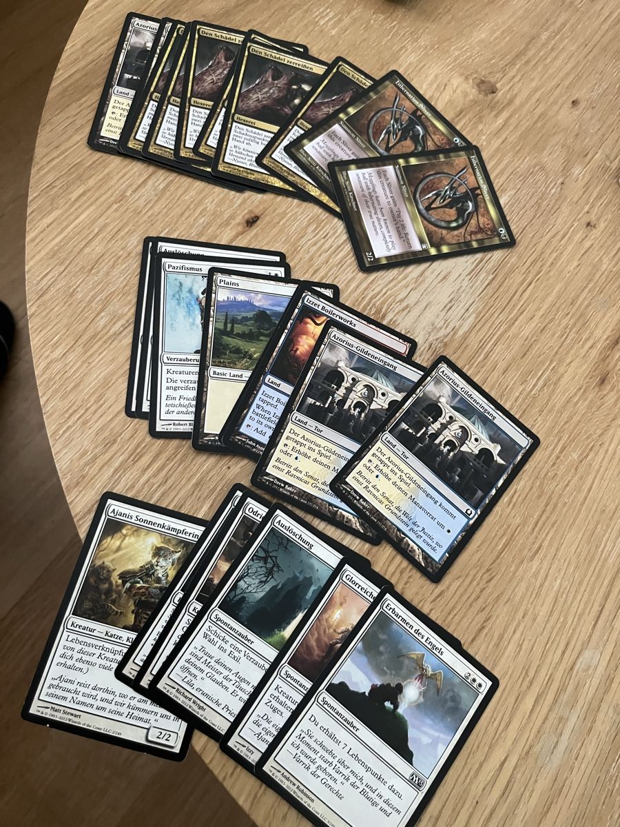 Giochi: Magic: The Gathering Sammlung – ca. 380 Karten + Deckboxen + – Usato da Zollikerberg venduto da robinho_ 2