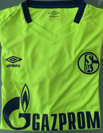 Schalke 04 Trikot / Marke Umbro / Grösse XXL /leuchtend grün