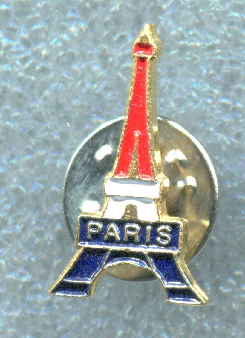 Plaketten & Abzeichen: PARIS  Eiffelturm – Gebraucht aus Winterthur von Sammleroase