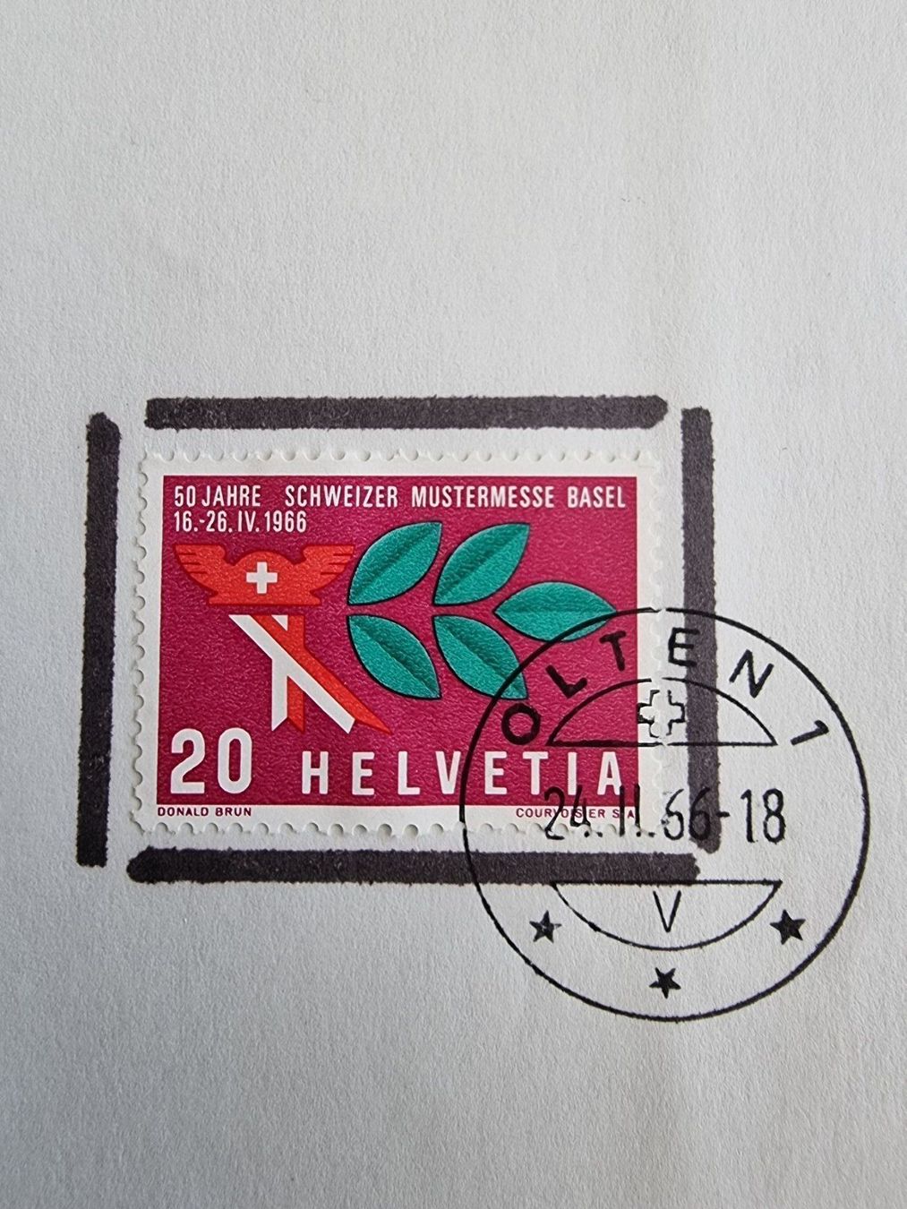 Tutti i francobolli: Briefmarke 1966 Schweiz – Nuovo (secondo la descrizione) da Zumikon venduto da chv_w96q