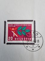 Briefmarke 1966 Schweiz