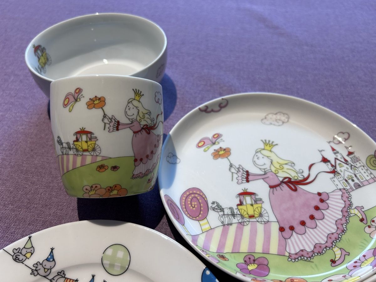 WMF Set di piatti: Kindergeschirr Auerhahn WMF – Usato da Heiligkreuz (Mels) venduto da Oldtimerfan03 1