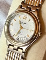 OMAX Quartz DY0037 Armbanduhr NEUE Batterie