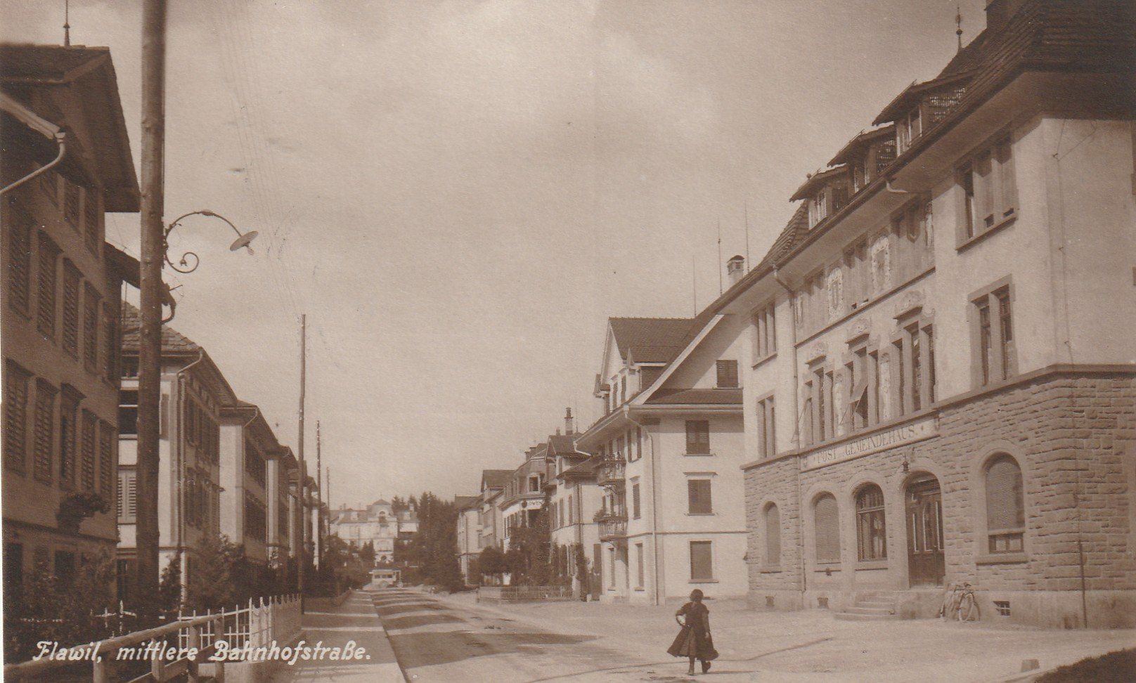 Cartoline postali: Flawil mittlere Bahnhofstrasse – Usato da Rorschacherberg venduto da fratovi2