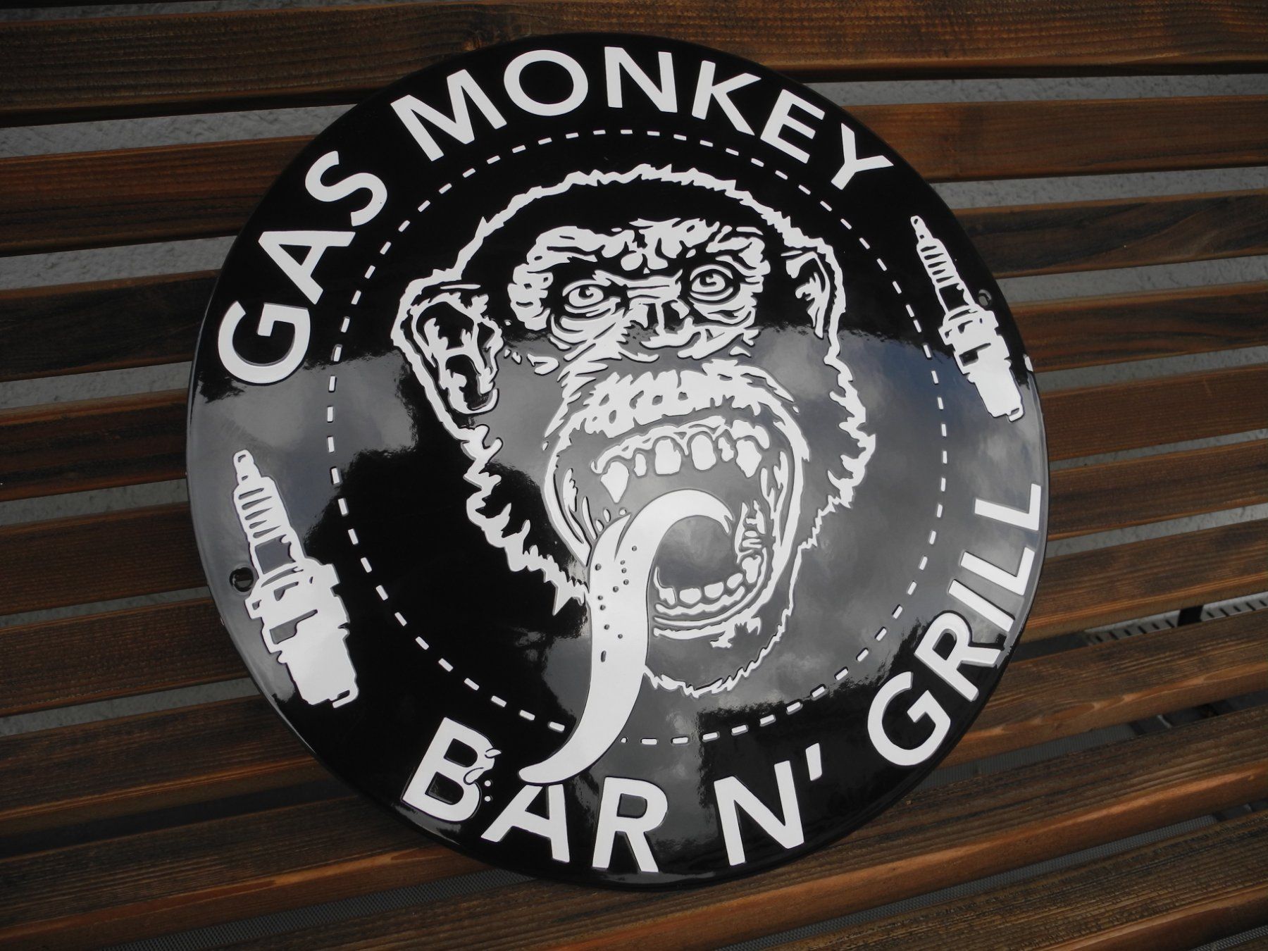 Schilder: GAS MONKEY  EMAILSCHILD – Neu (gemäss Beschreibung) aus Reinach AG von Huckleberrysix 4