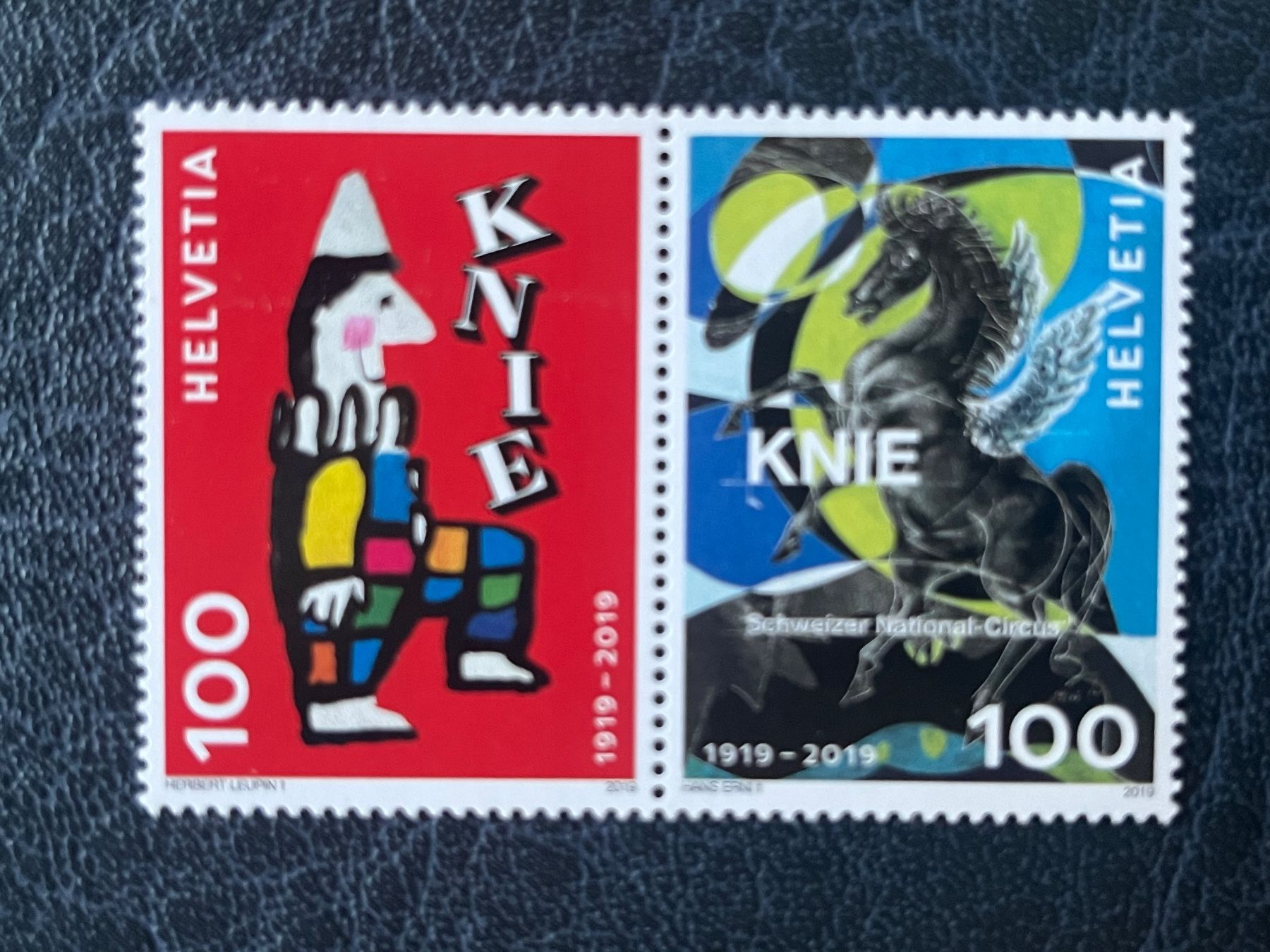 Tutti i francobolli: 2019 - 100 ans de Knie - z283 ** – Nuovo (secondo la descrizione) da Thônex venduto da fri_9f7s