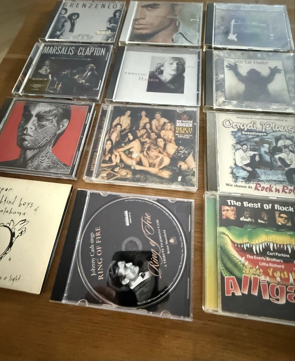 CD: CD Sammlung Eric, Clapton, Emmylou Harris, John Lee Hooker – Usato da Goldach venduto da Messerguru 5