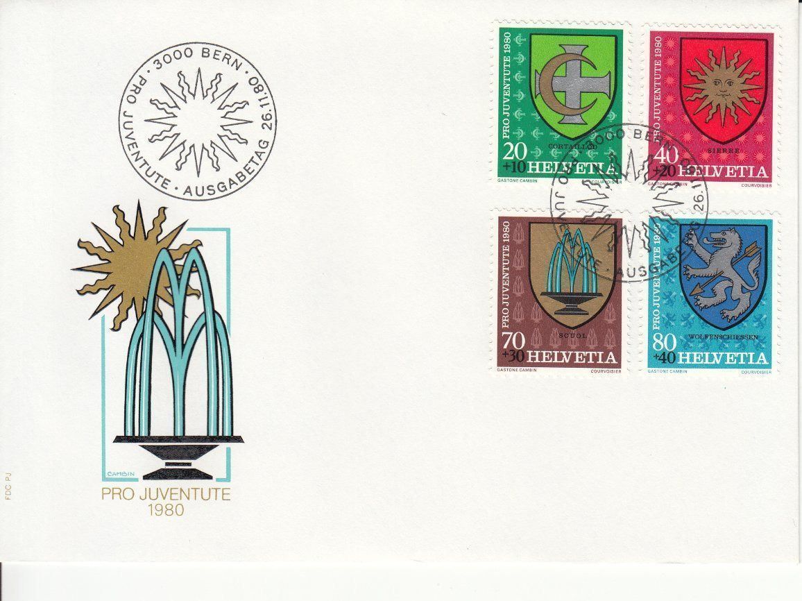 Tutti i francobolli: SBK PJ 1978 - 1981 FDC – Usato da Bürglen TG venduto da StampGraf 3