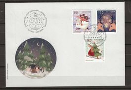 F1927 - FDC Salutations festives 2022