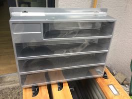 Herpa Miniaturmodelle Sammelvitrine Grau, Original 56x54cm