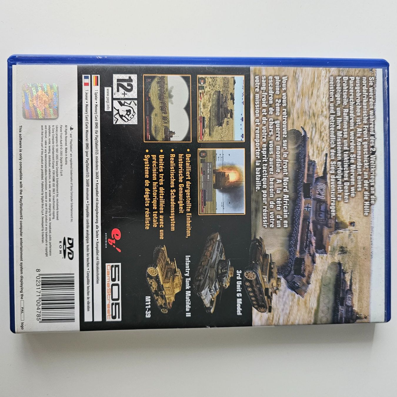 Sony Giochi: Panzer Front Ausf. B (PS2) – Usato da Holziken venduto da Miglioregamesnmore 1