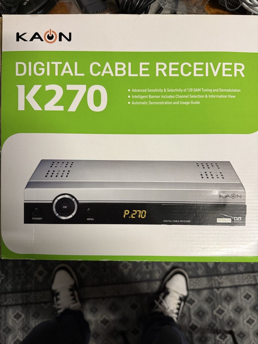 Ricevitori: DIGITAL CABLE RECEIVER Kaon K270 – Nuovo (secondo la descrizione) da Oensingen venduto da aziri123