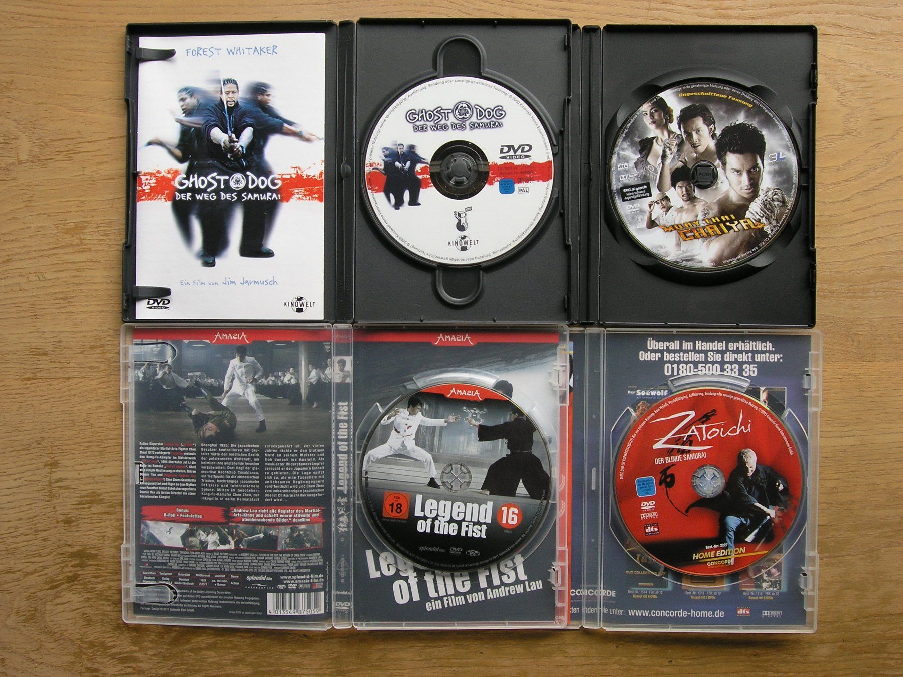Alle DVDs: DVD SAMMLUNG EASTERN--ACTION-THRILLER FILME – Gebraucht aus Zuzwil SG von vette13 3
