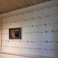 Handgemachter Holz-Fotohalter