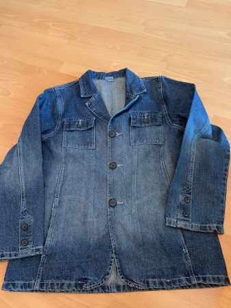 Jolie veste en jeans femme taille XL
