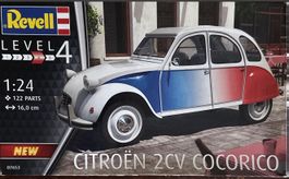 Modèle Revell Citroën 2CV Cocorico 1:24 neuf