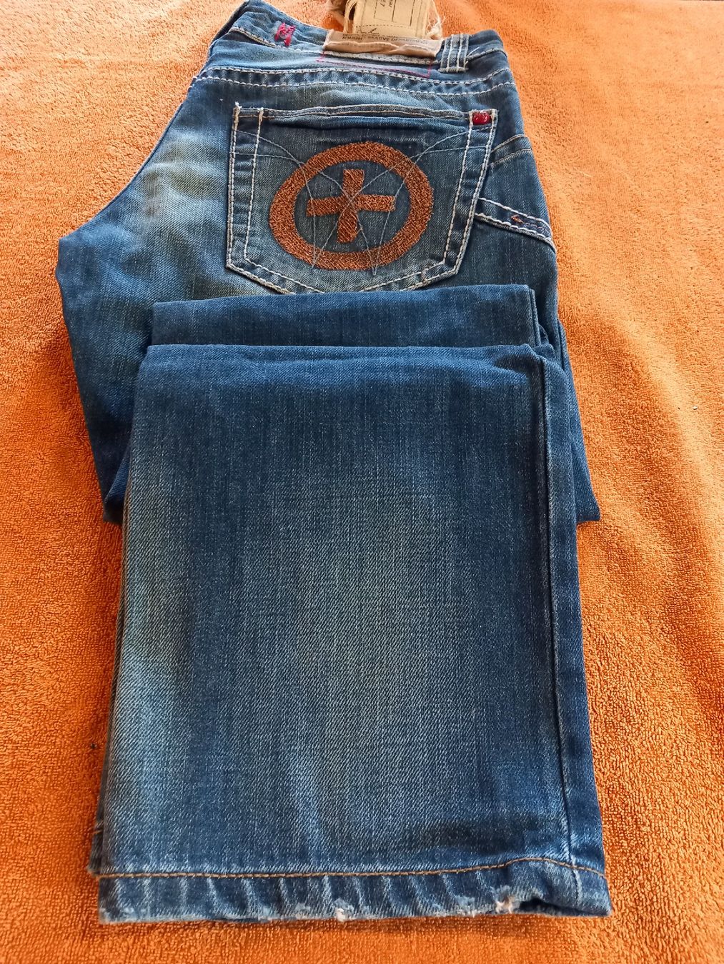 Jeans: Jeans Tough 1/2 Bundweite 44cm – Neu (gemäss Beschreibung) aus Hochwald von motowear-secondhand 1
