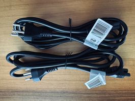 Stromkabel CH-Stecker T12 auf C5 (Kleeblatt/Mickey Mouse)