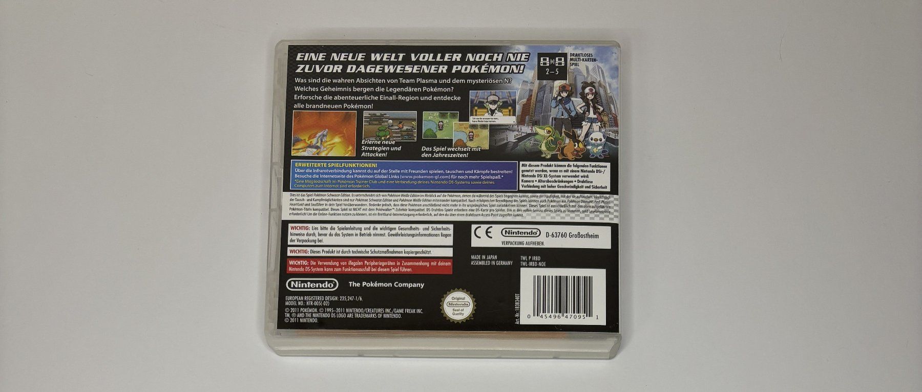 Nintendo Giochi: NDS - Pokémon schwarze Edition – Usato da Allschwil venduto da Bullach 2