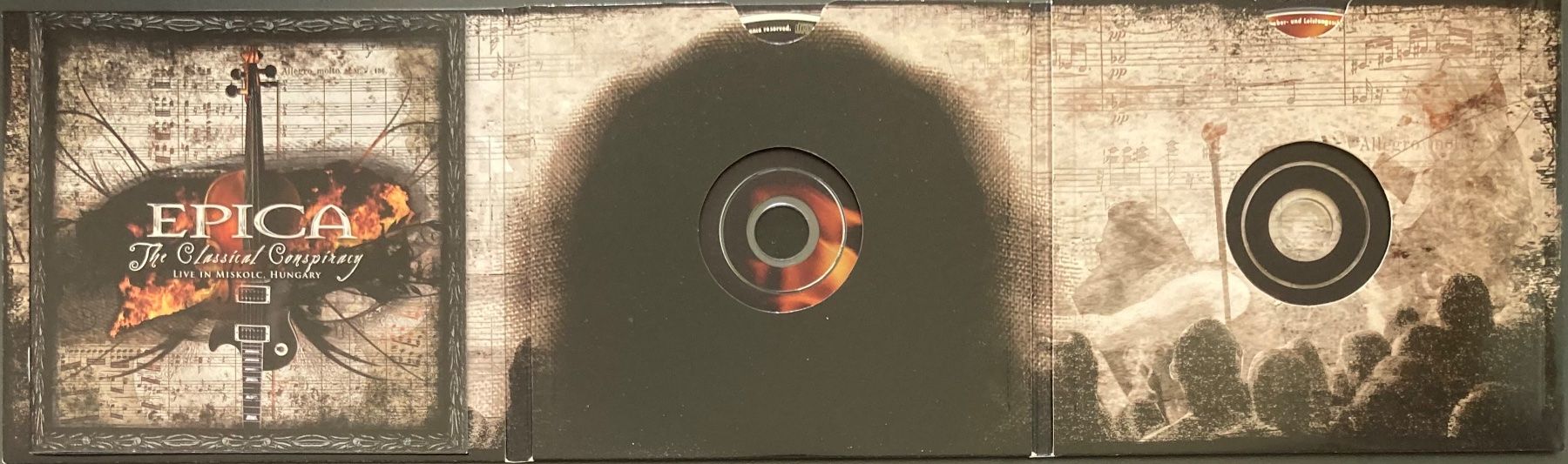 CD: EPICA - THE CLASSICAL CONSPIRACY – Usato da Poliez-Pittet venduto da Newtown-Records 3
