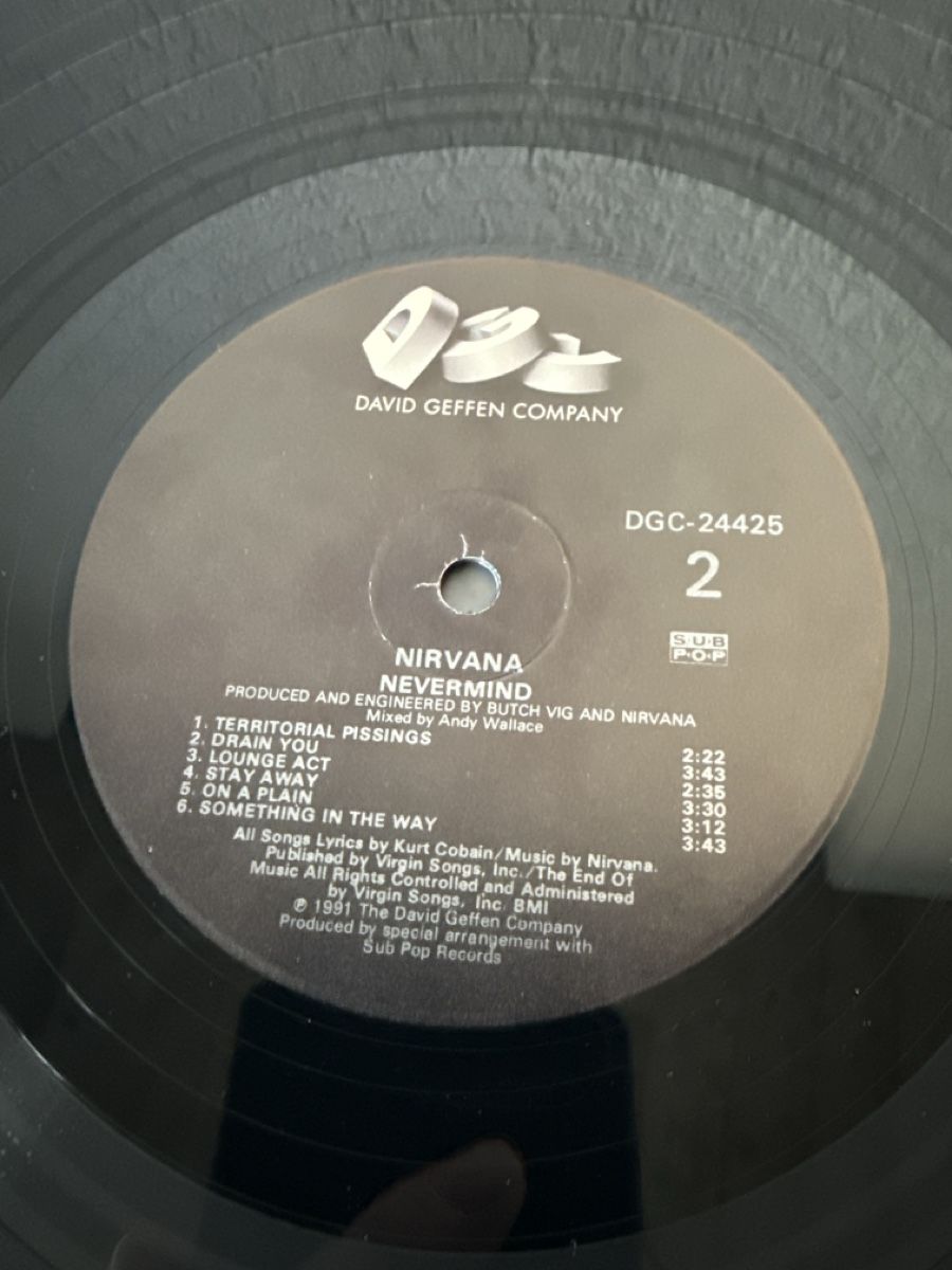Dischi in vinile: Nirvana - Nevermind Vinyl Record - Excellent Condition! – Usato da Riehen venduto da m_nied 7