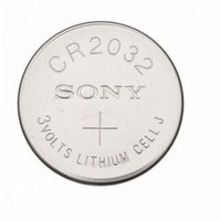 3x CR2032 Knopfzelle Lithium 3V Batterie CR 2032 SONY (drei)