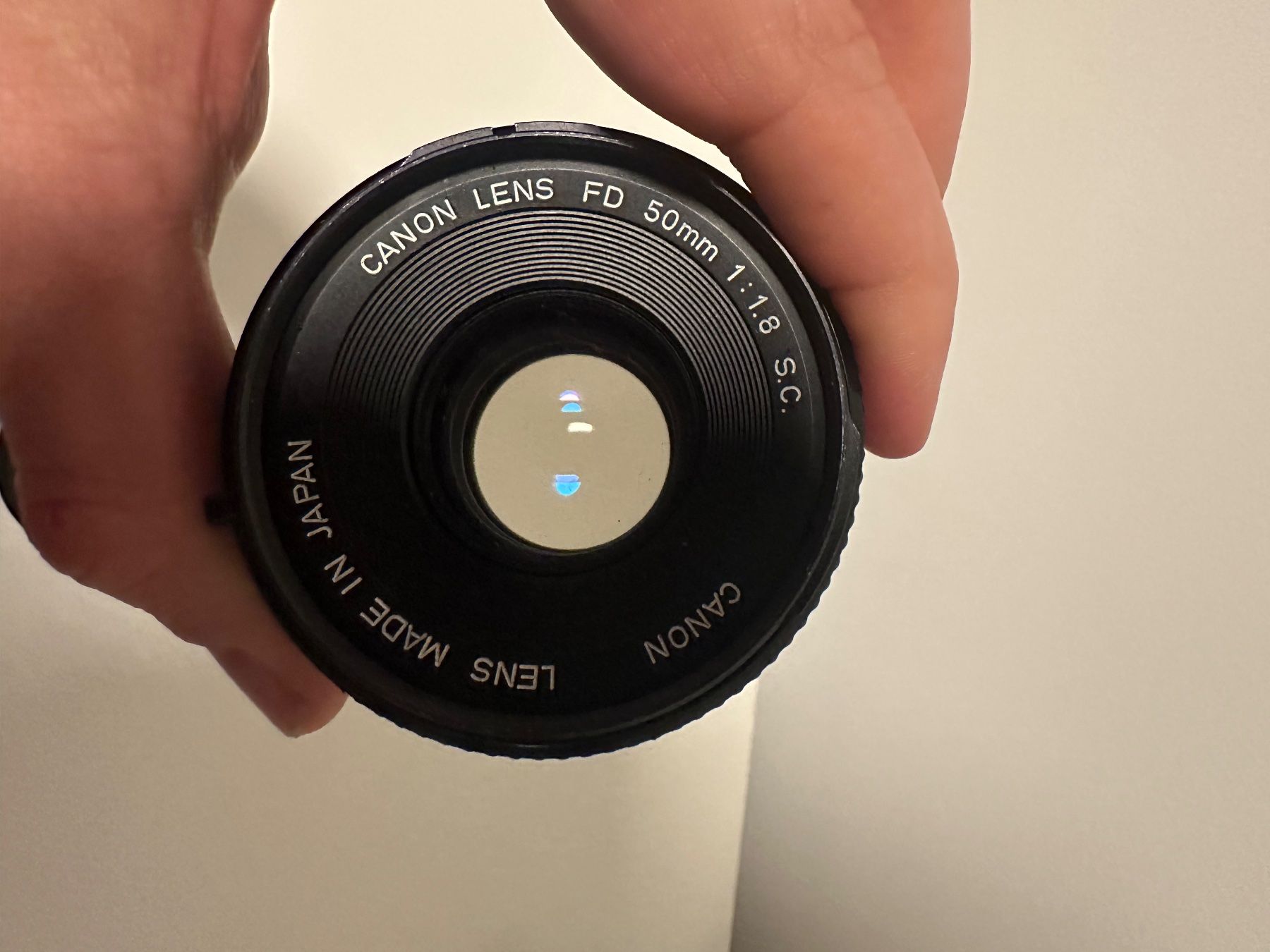 Canon Objektive: Canon FD 50mm 1:1.8 S.C. Objektiv – Gebraucht aus Ebikon von Gaenggeliwaar 5