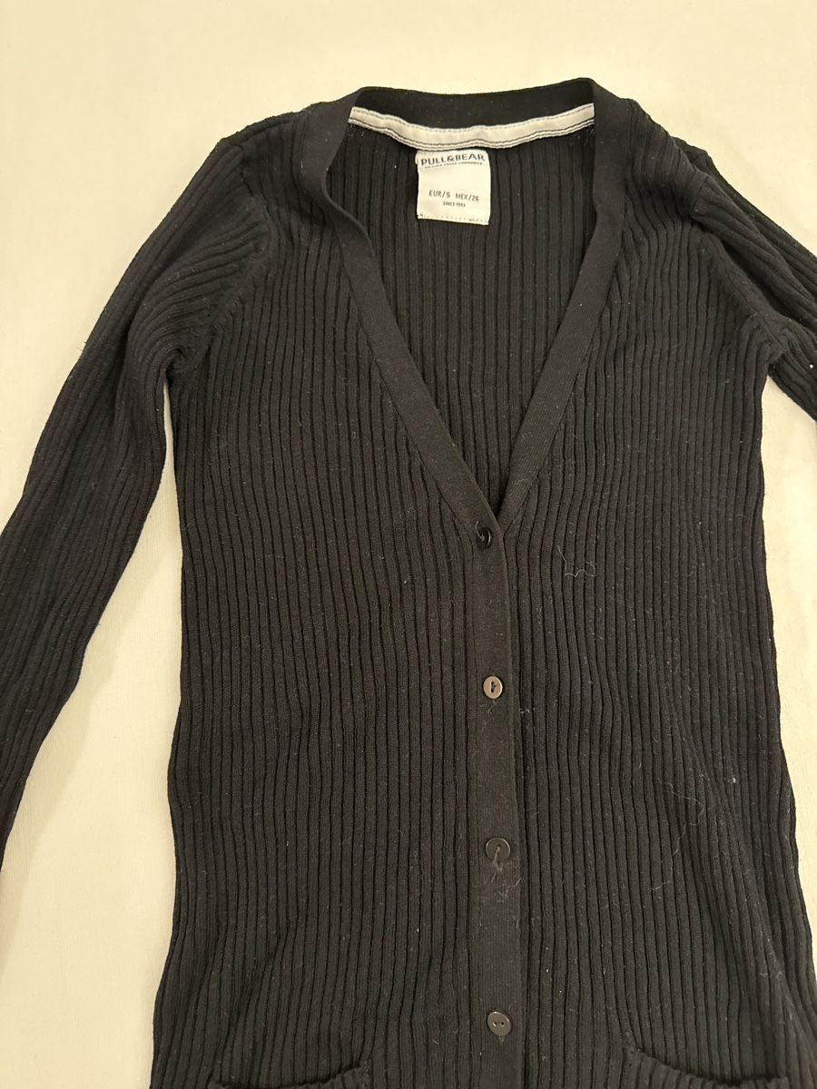 Pull&Bear Giacche: Pull&Bear Cardigan schwarz (Gr. S) – Usato da Zürich venduto da vallup_9 1