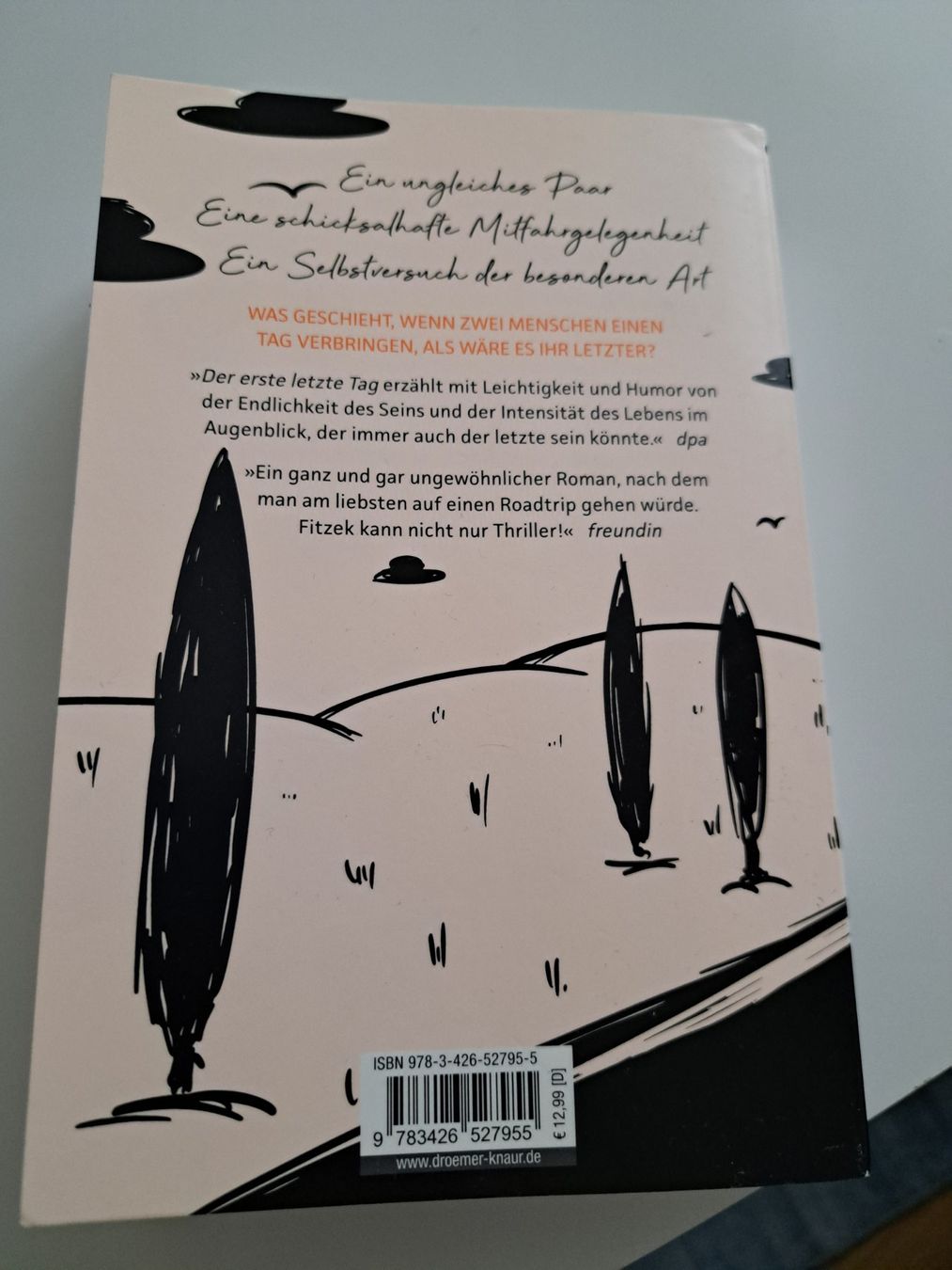 Bücher: Sebastian Fitzek Der erste letzte Tag – Gebraucht aus Perlen von Sarah1985 1