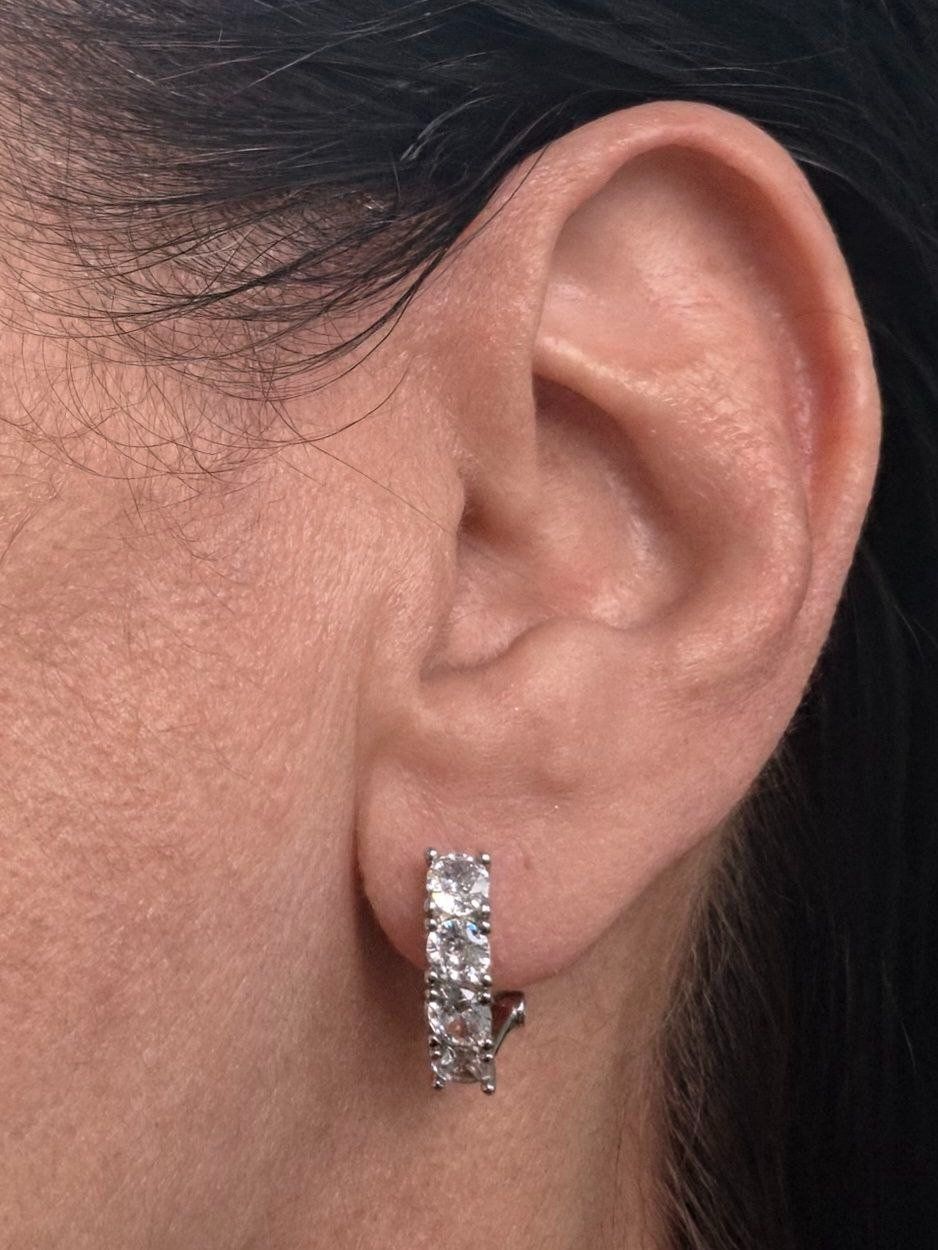 Orecchini pendenti & Orecchini a lobo: Boucles d'oreille argent avec zircons – Nuovo e nell'imballaggio originale da Reconvilier venduto da MARCLAT 6