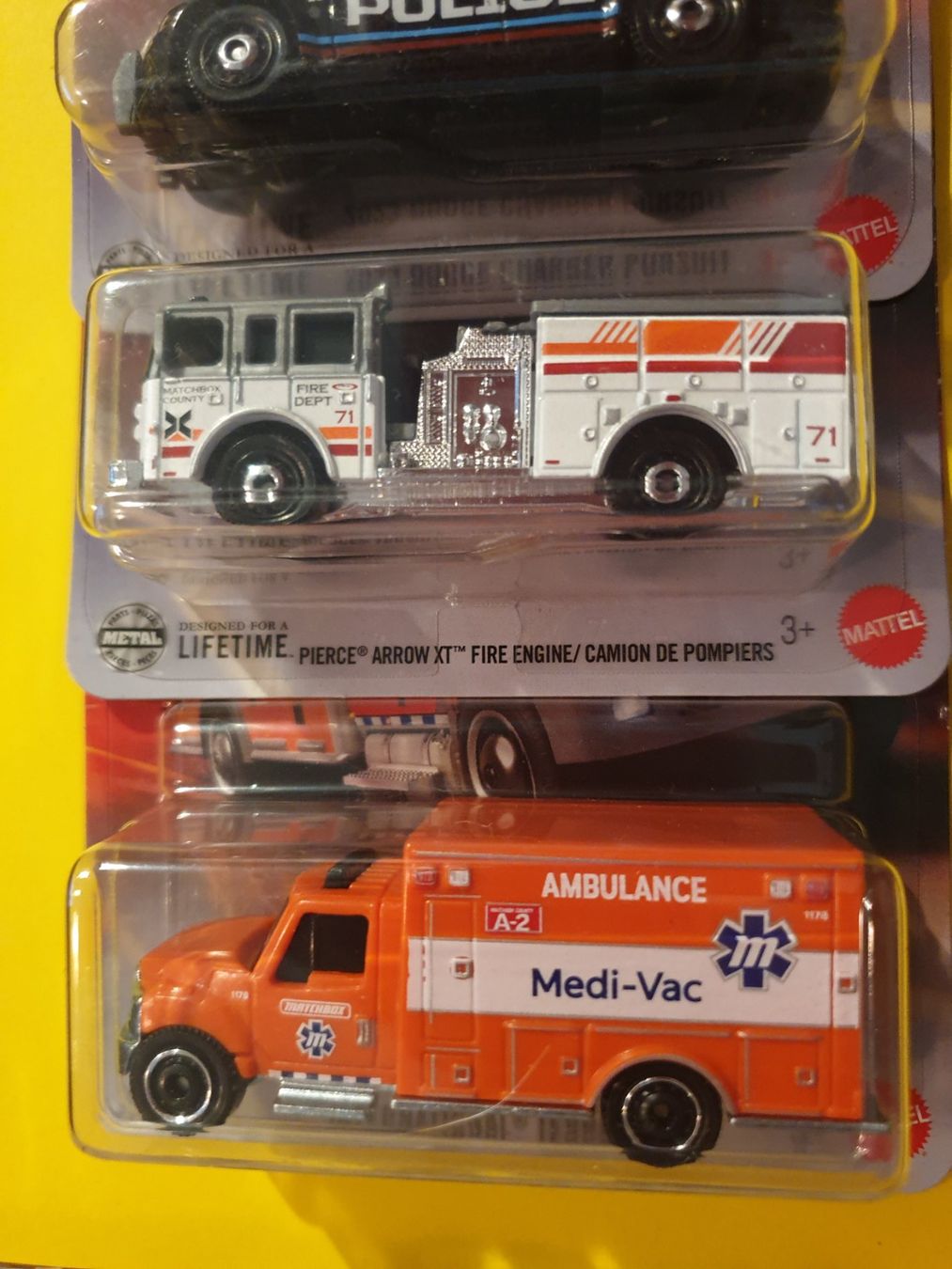 Matchbox Modellini d'auto: Matchbox Blaulichtset 2 – Nuovo e nell'imballaggio originale da Oftringen venduto da Rotor 1
