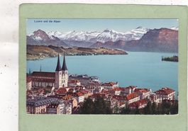 Luzern und die Alpen