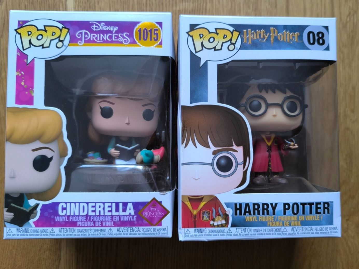 Funko Statuette: Funko Pop - Cinderella + Harry Potter – Nuovo e nell'imballaggio originale da Oberwil i. S. venduto da Smilijoe
